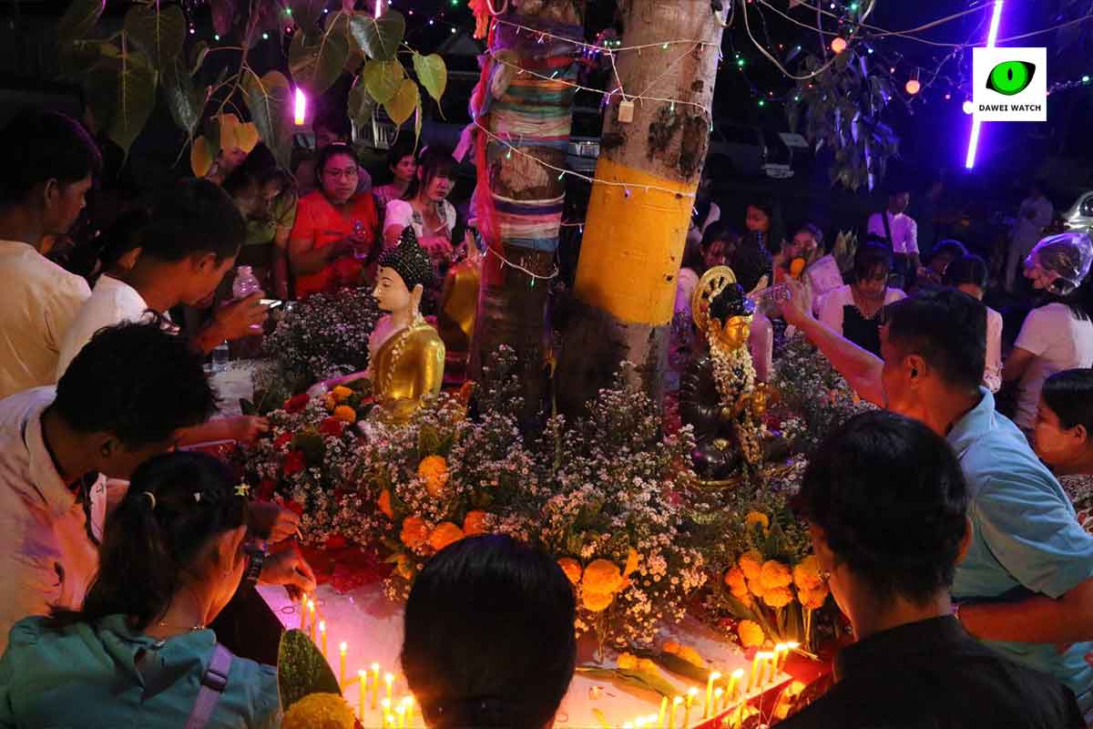 ထိုင်းတောင်ပိုင်းတွင်လည်း ကဆုန်ညောင်ရေသွန်းပွဲကျင်းပ