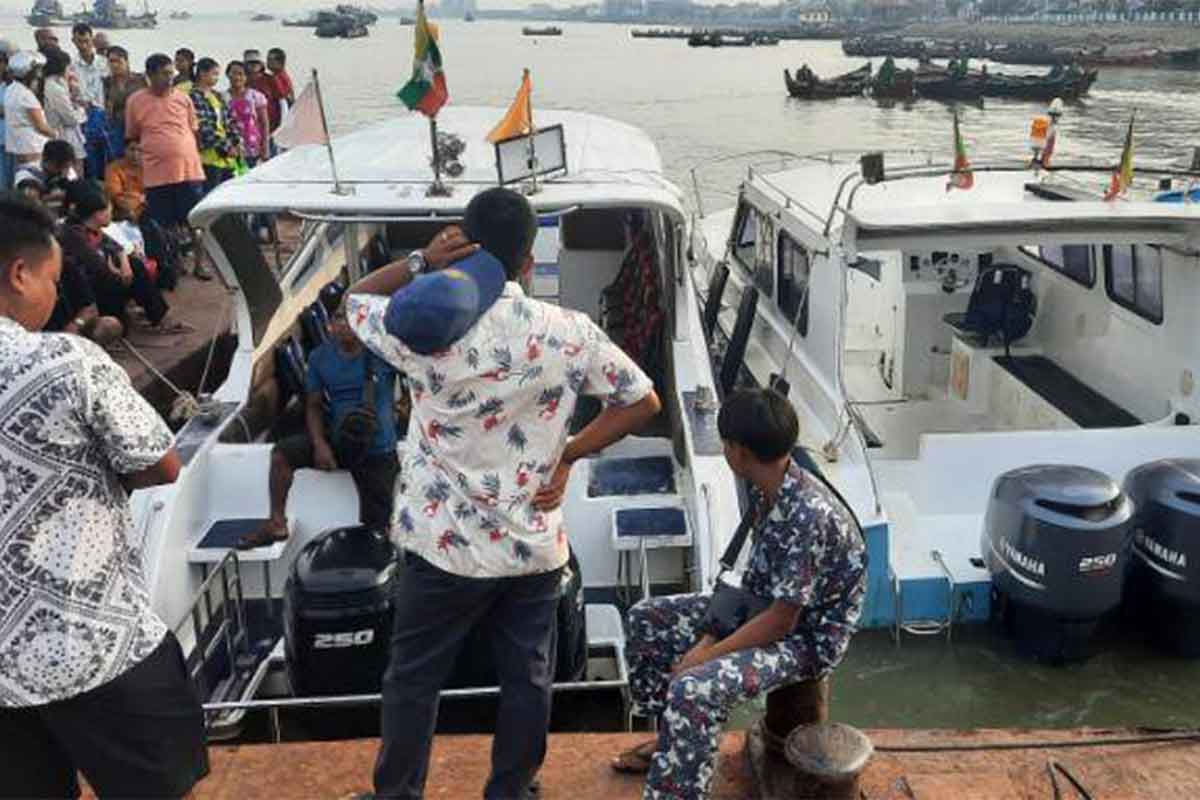 ထားဝယ်မြစ်အတွင်း ခရီးသည်တင်ရေယာဉ် ပစ်ခတ်ခံရပြီးနောက် မြိတ်-ထားဝယ် ပြေးဆွဲခွင့်ပိတ်