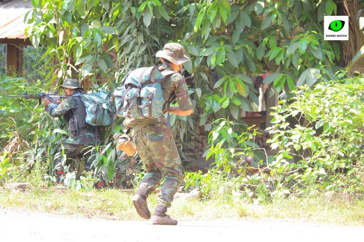 မြိတ် တောင်ပုရွာတွင် တပ်စွဲထားသည့် စစ်အာဏာရှင်တပ်ကို တော်လှန်ရေးတပ်များတိုက်ခိုက်