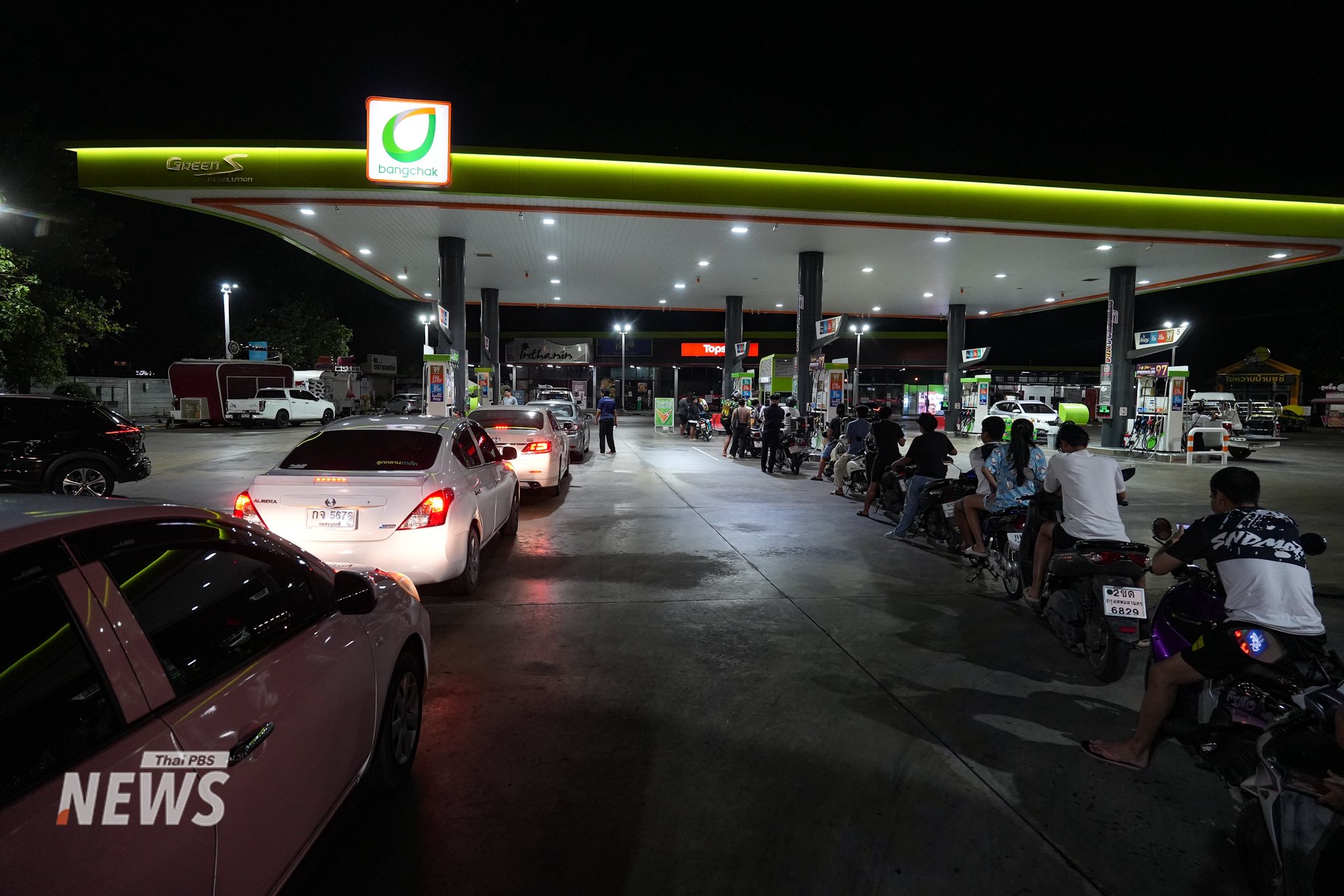 ထိုင်းတွင် လောင်စာဆီဈေးထပ်တက်၊ တစ်လီတာ ဘတ် ၄၀ ကျော်လာ