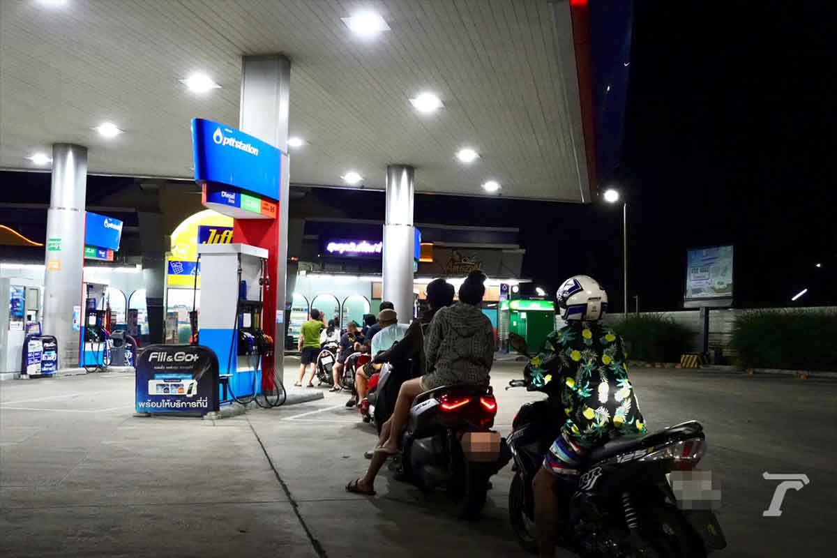 ဆုန်ကရန်အပြီး ထိုင်းတွင် ဆီဆိုင်များကို ညဘက် ပိတ်ထားရန်စီစဉ်