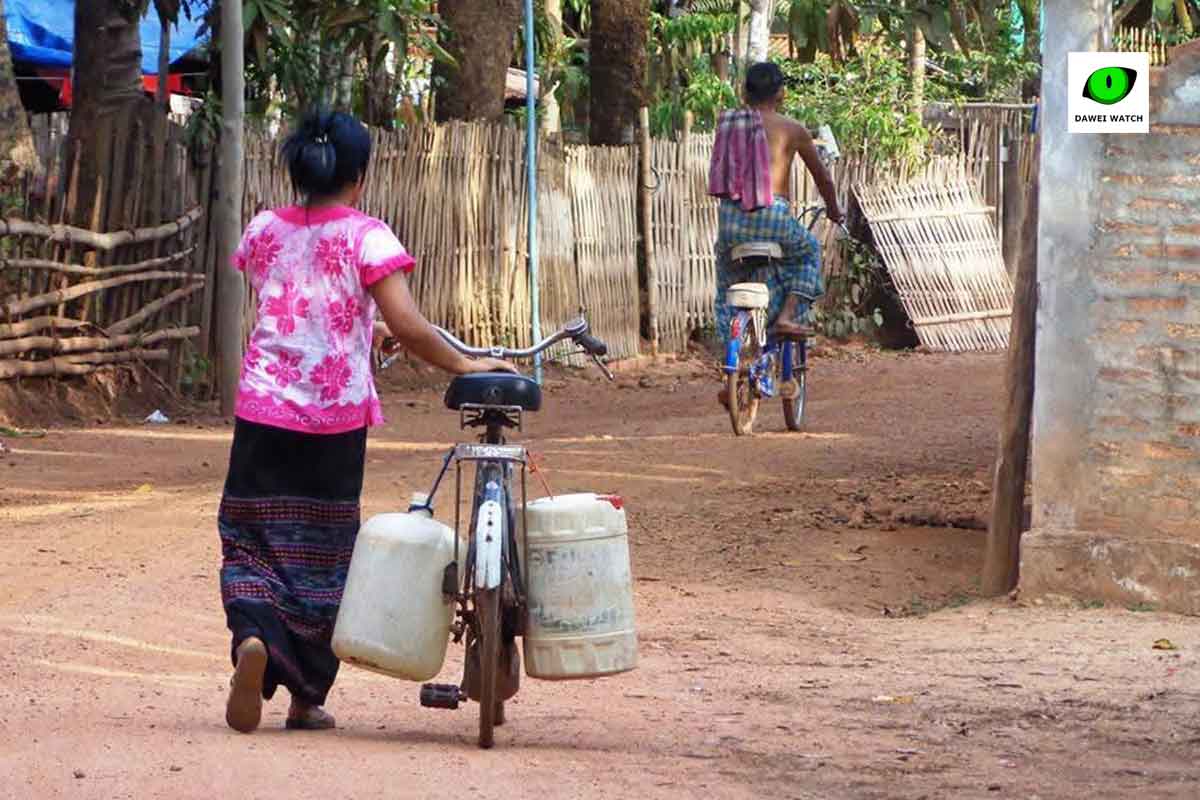 ကျွန်းစုနှင့် ဘုတ်ပြင်းရှိကျေးရွာများတွင် ရေရှားပါးနေပြီး ရေဈေးနှစ်ဆကျော်တက်