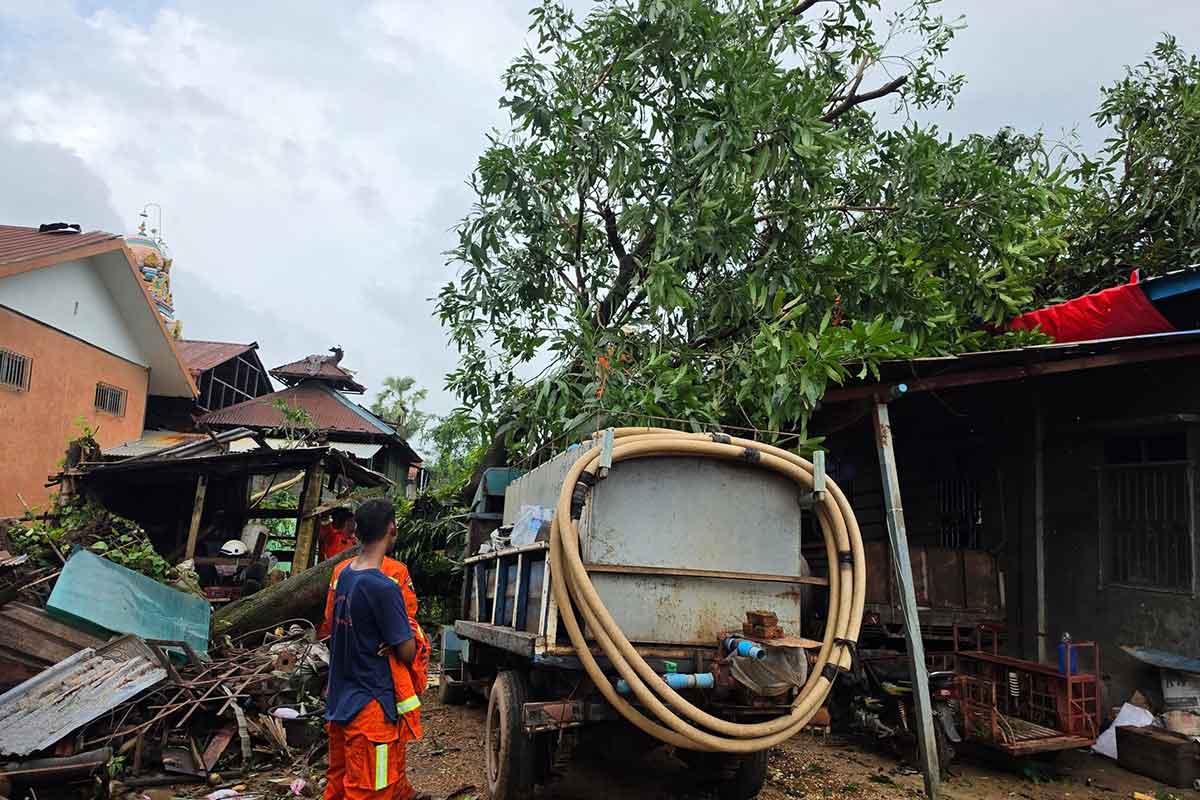 မွန်တွင် လေပြင်းကြောင့် ထိခိုက်ပျက်စီးသည့်နေအိမ် ၉၀ နီးပါးရှိလာ