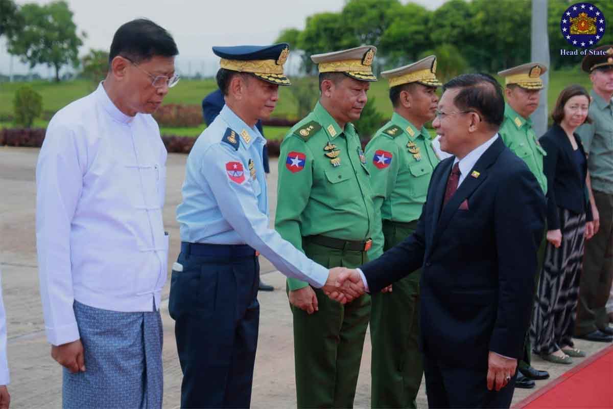 စစ်ခေါင်းဆောင်နှင့်အတူ တနင်္သာရီတိုင်းစစ်အစိုးရဝန်ကြီးချုပ် ရုရှားခရီးစဉ် လိုက်ပါ