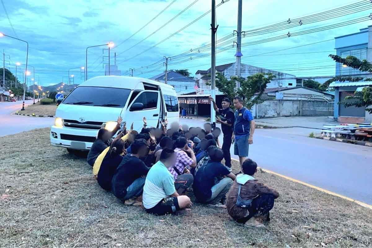 မလေးရှားသွားမည့် မြန်မာ ၄၀ ကျော် ကန်ချနဘူရီတွင် ဖမ်းဆီးခံရ